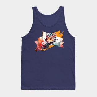 Reflection of a Dragon Tank Top